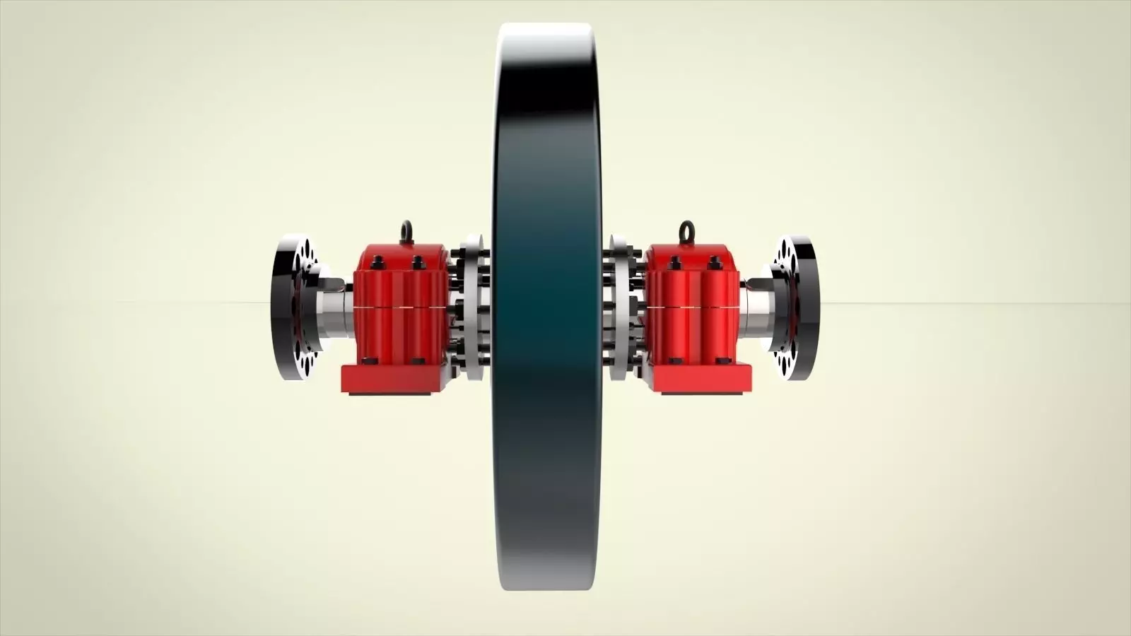 Fly Wheel Assembly Free 3D model