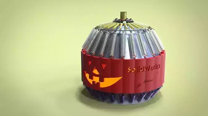 Mechanical Pumpkin