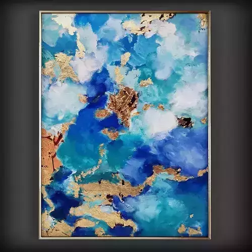 Picture Frames Low-poly 3D model