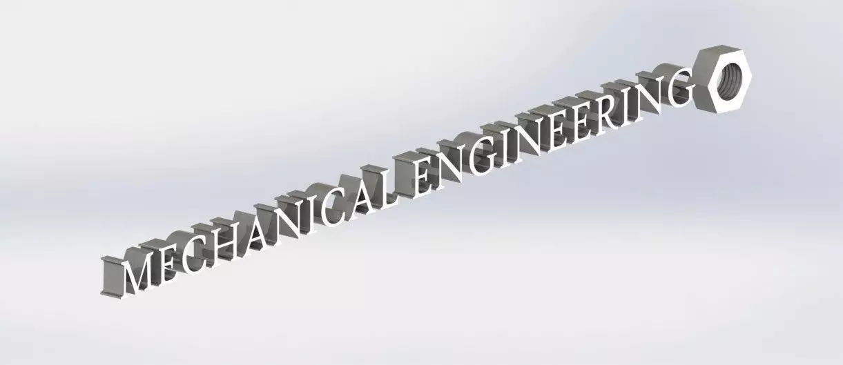 Mechanical engineering Free 3D model