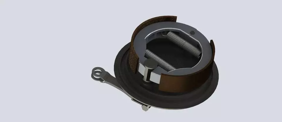 Brake shoes Free 3D model