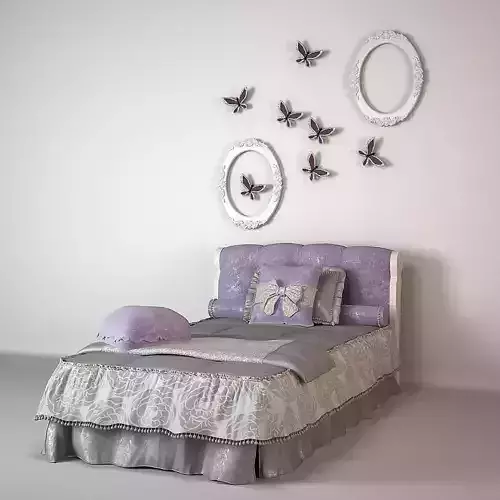 Bonne Nuit Bed 3D model