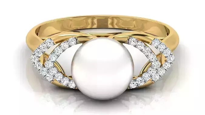 Pearl Wedding Ring