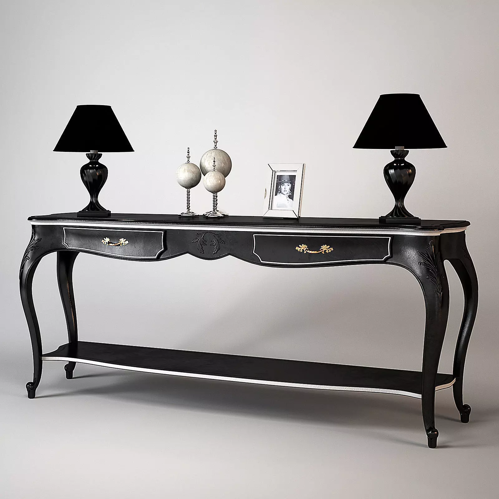 Chelini Console 1226 3D model_0