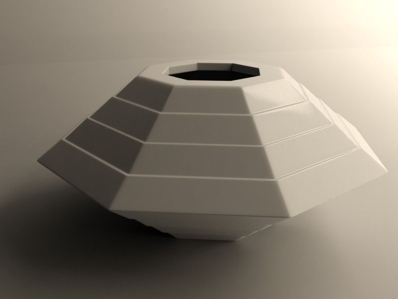 Small flowerpot 2 3D print model_0