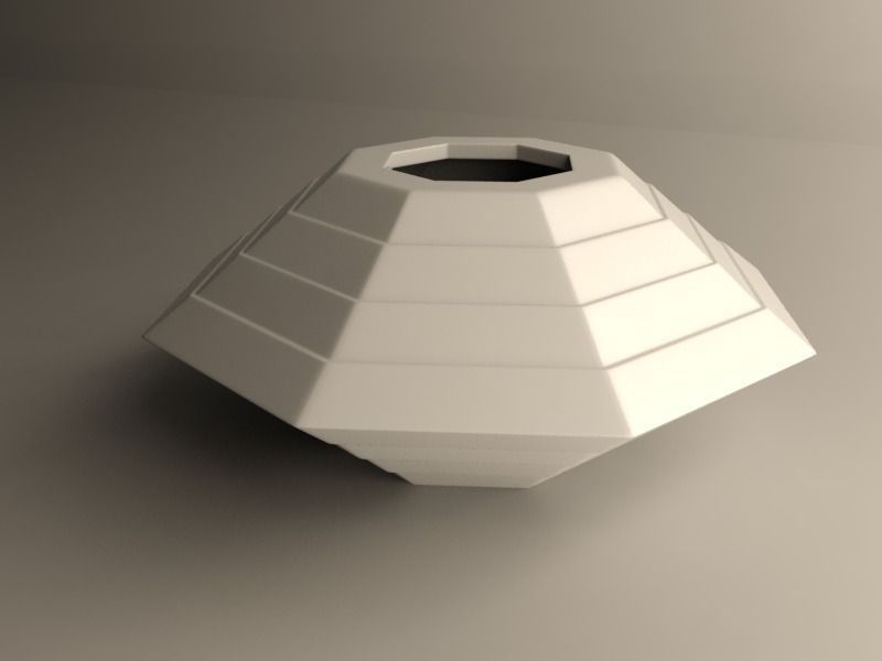 Small flowerpot 2 3D print model_2