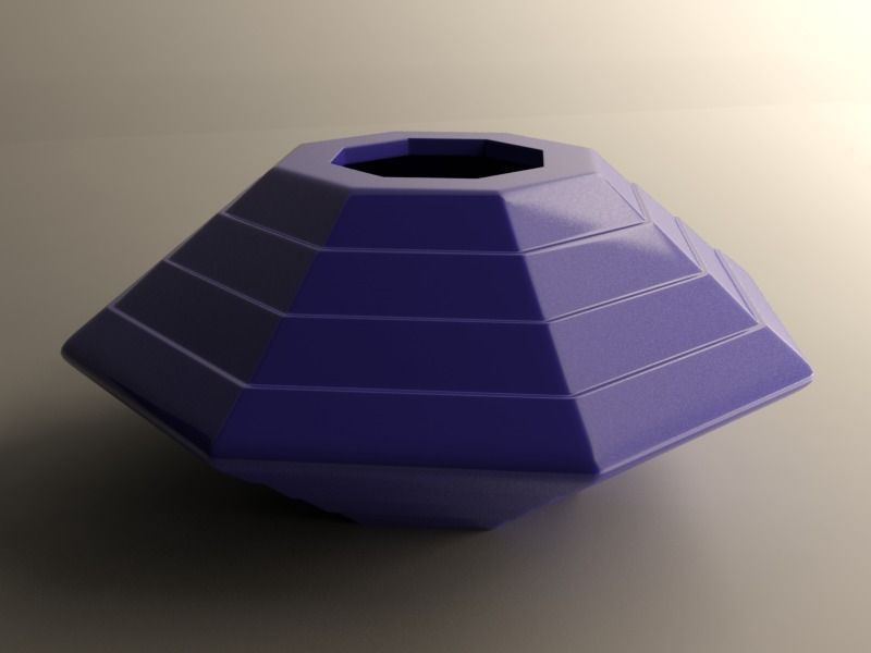 Small flowerpot 3 3D print model_7