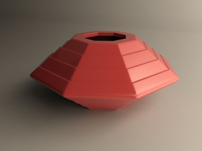 Small flowerpot 3 3D print model_6