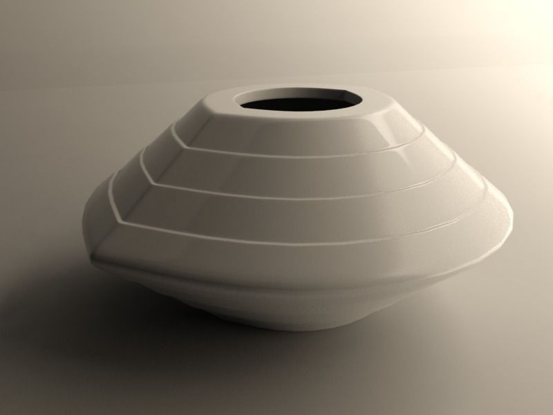 Small flowerpot 4 3D print model_0