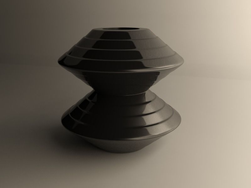 Medium vase 3D print model_5