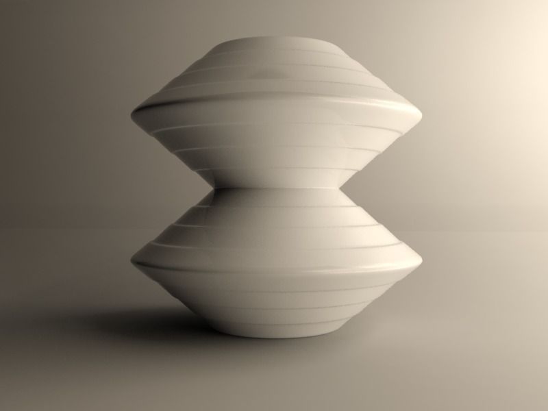 Medium vase 3D print model_1