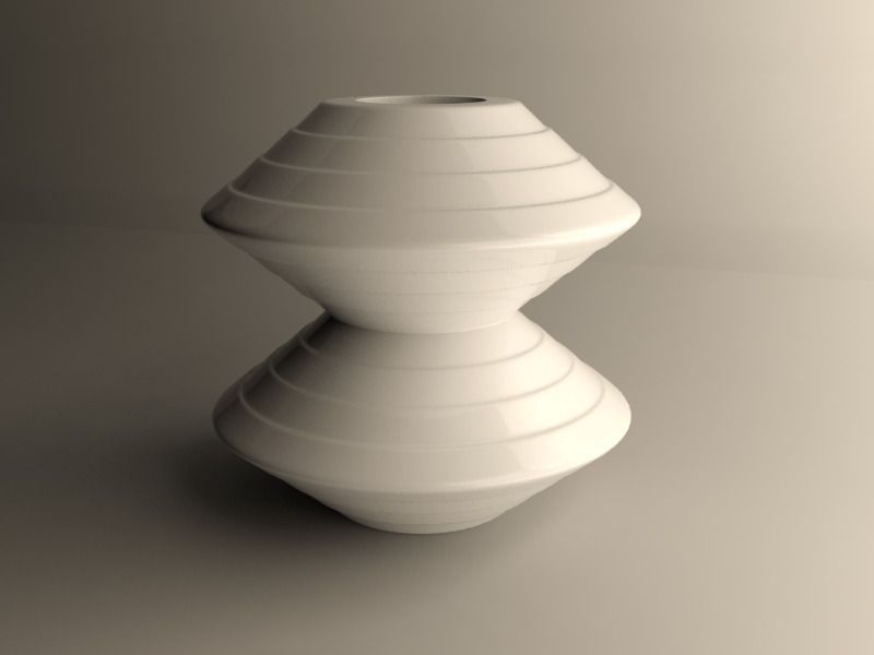 Medium vase 3D print model_2
