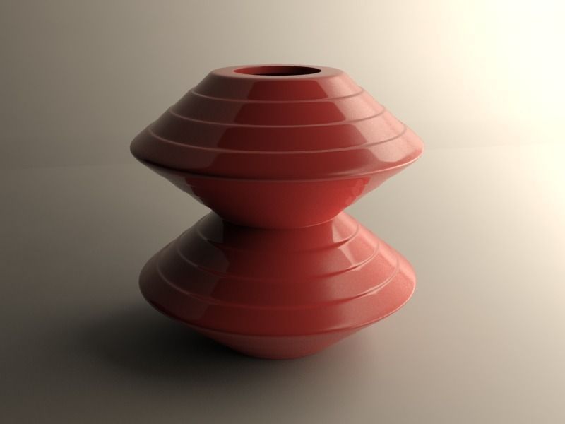 Medium vase 3D print model_6