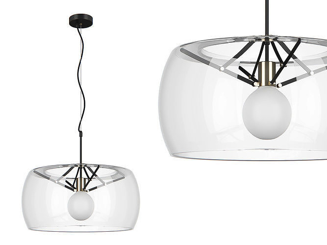 752010 Acquario Lightstar Chandelier Free 3D model