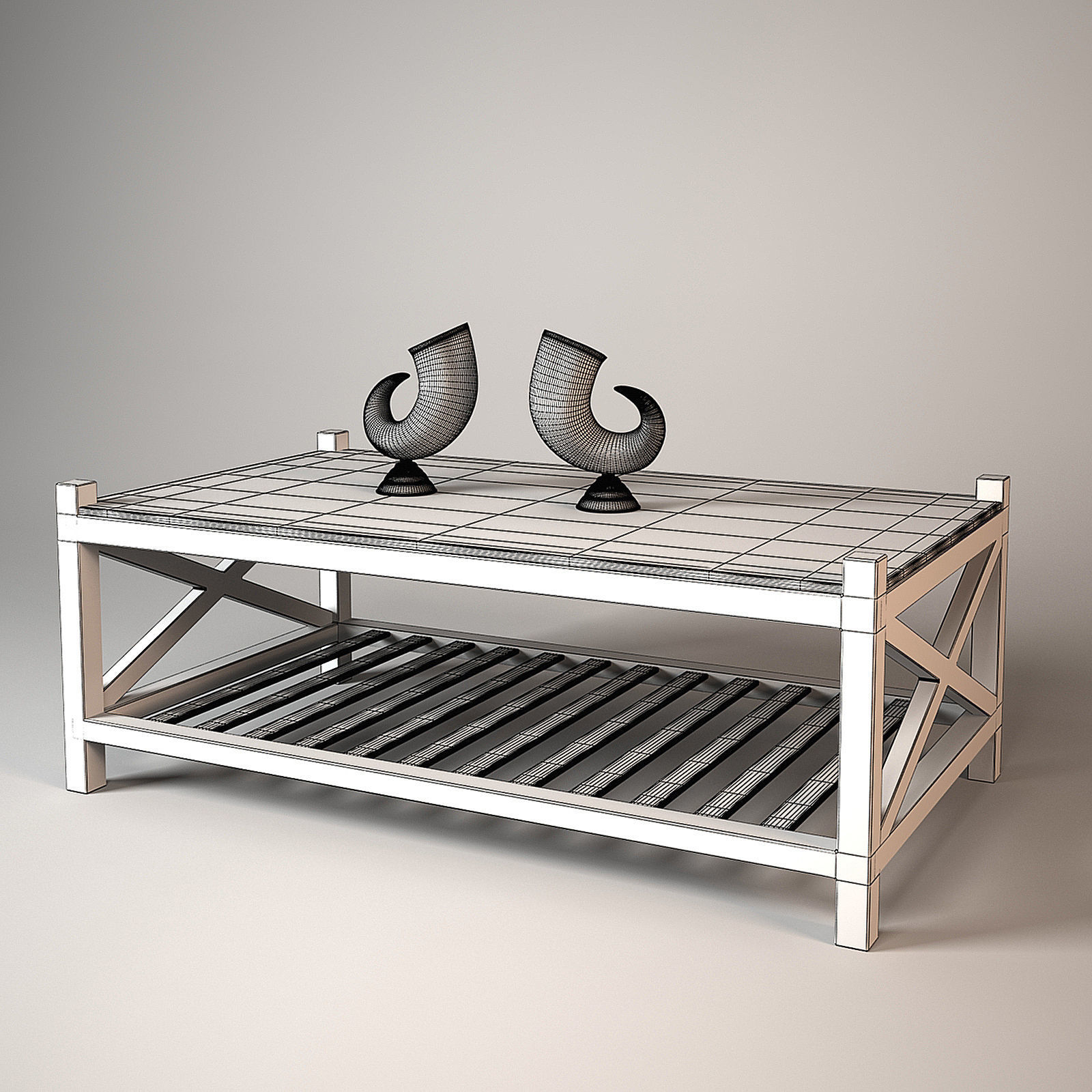Andrew Martin Horatio Coffee Table 3D model_2