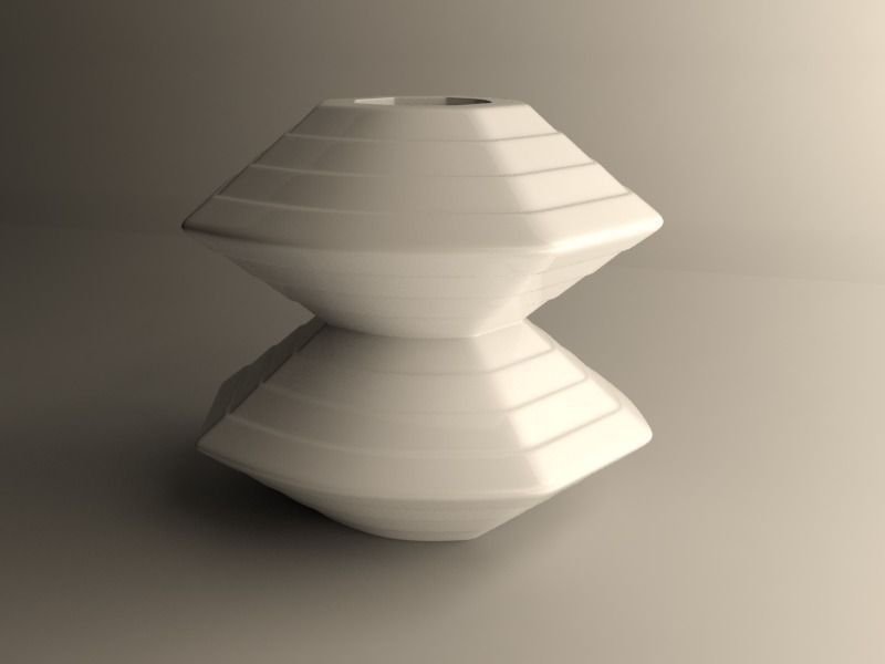 Medium vase 2 3D print model_2