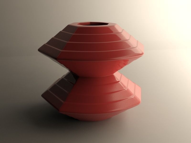 Medium vase 2 3D print model_6