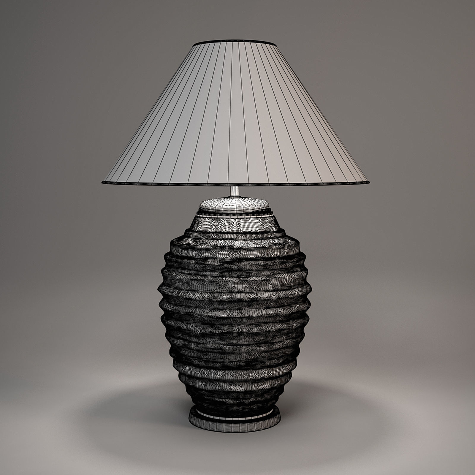Andrew Martin Tunstead Table Lamp 3D model_1
