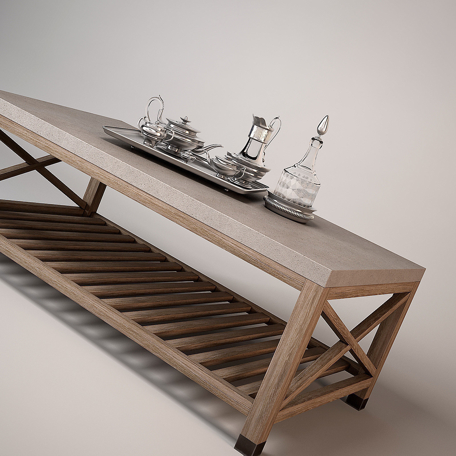 Andrew Martin Percival Coffee Table 3D model_3