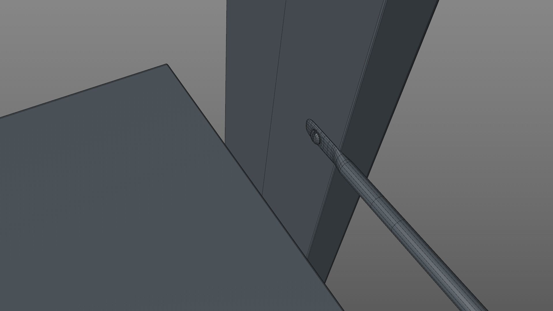 Bookshelf - Ladder Bookshelf Free 3D model_6