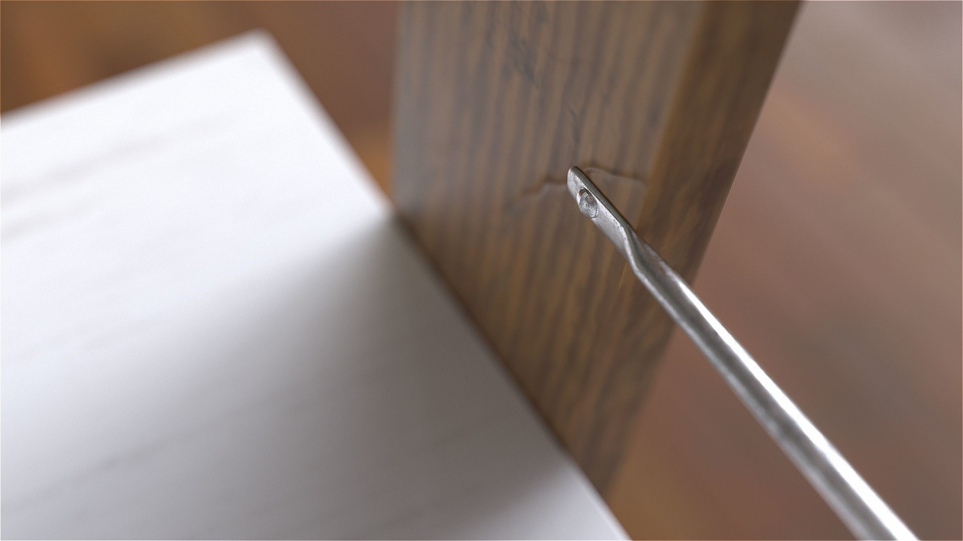 Bookshelf - Ladder Bookshelf Free 3D model_3