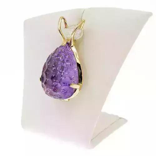 Minimal pendant - Pear Sotne - Fashion Pendant 3D print model