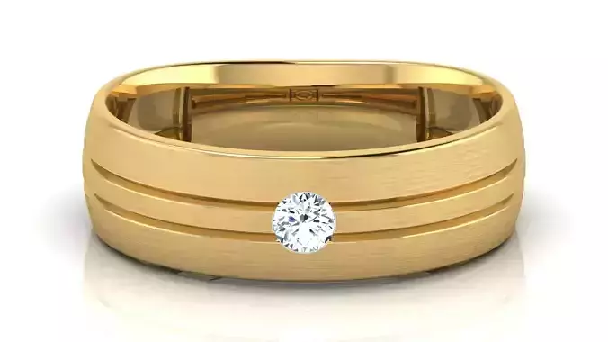 Royal Diamond Ring 3D print model