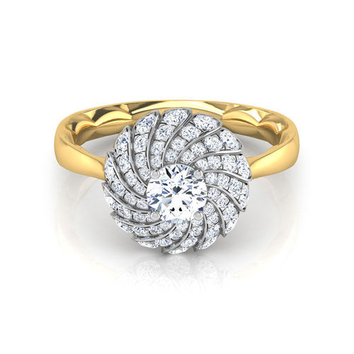 Ecstasy Solitaire Ring 3D print model