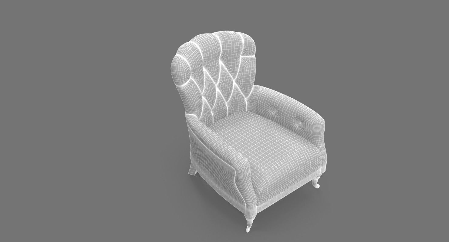 Wade Oakham Chair 3D model_15