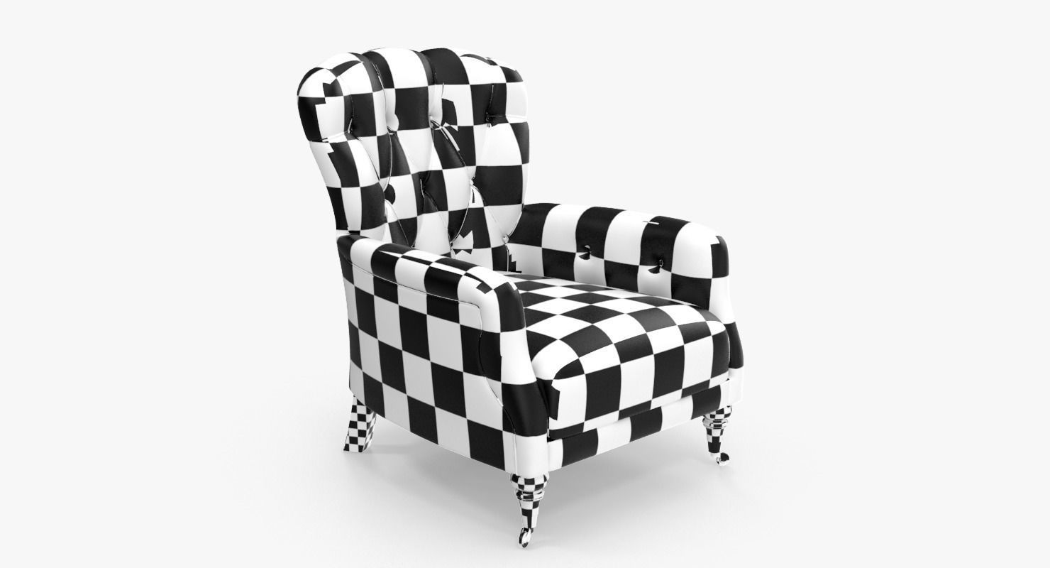 Wade Oakham Chair 3D model_11