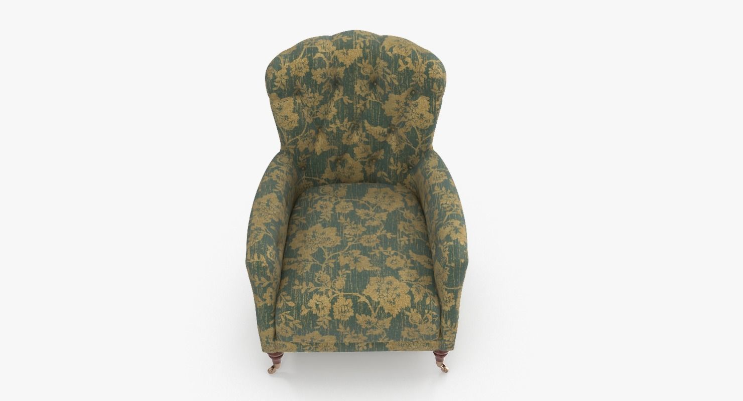 Wade Oakham Chair 3D model_2