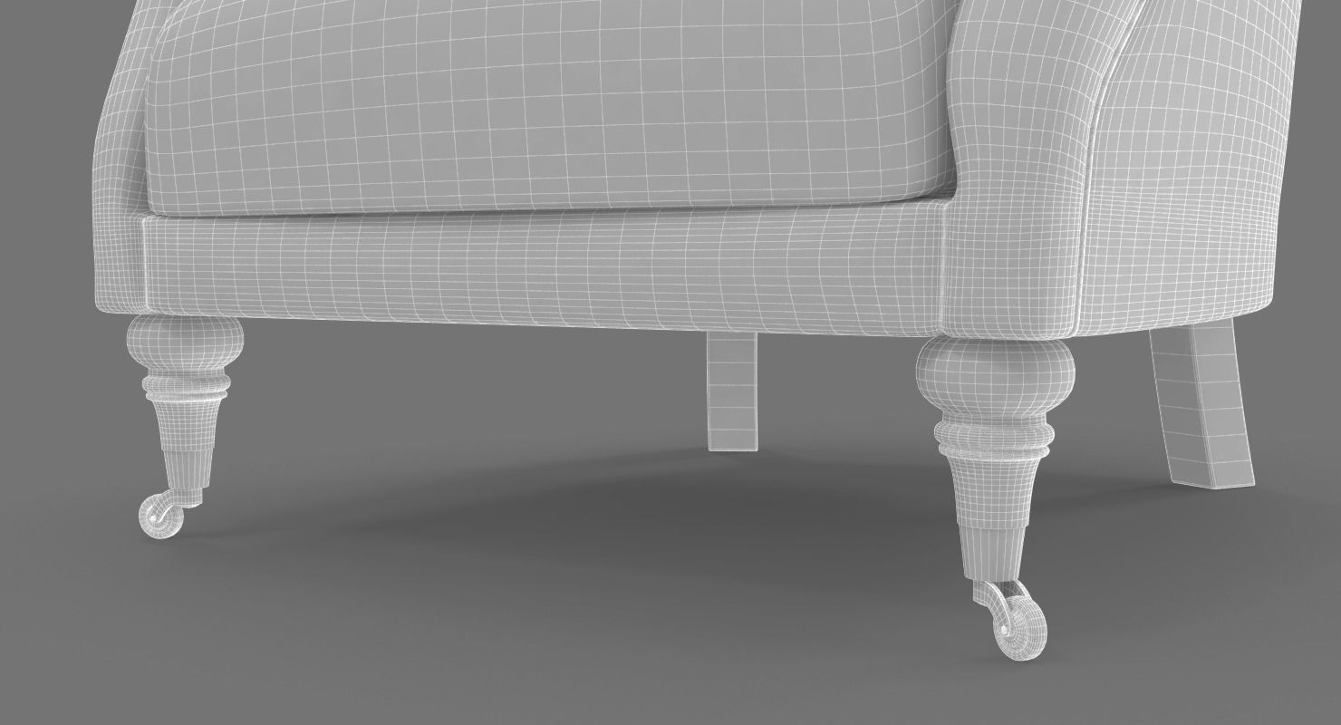 Wade Oakham Chair 3D model_16