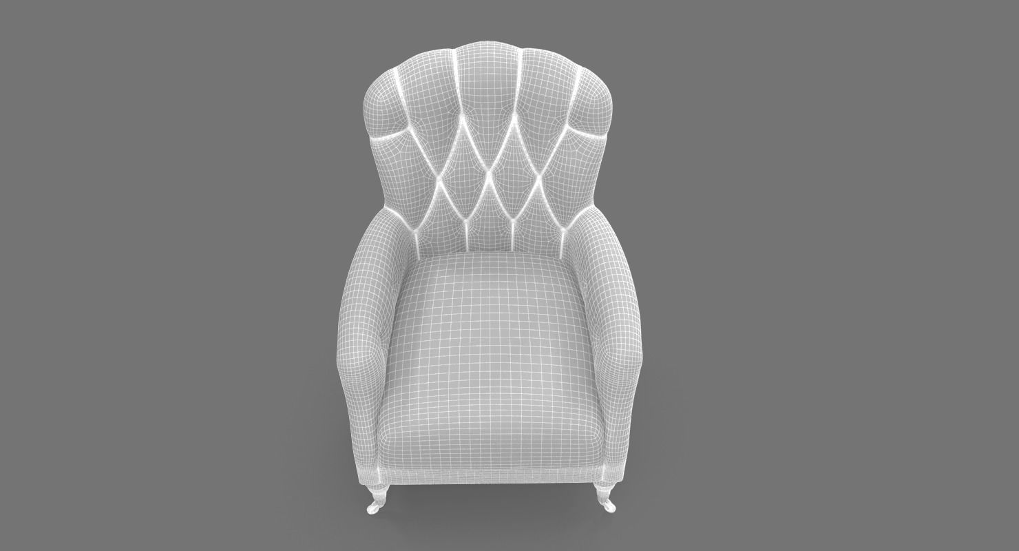 Wade Oakham Chair 3D model_13