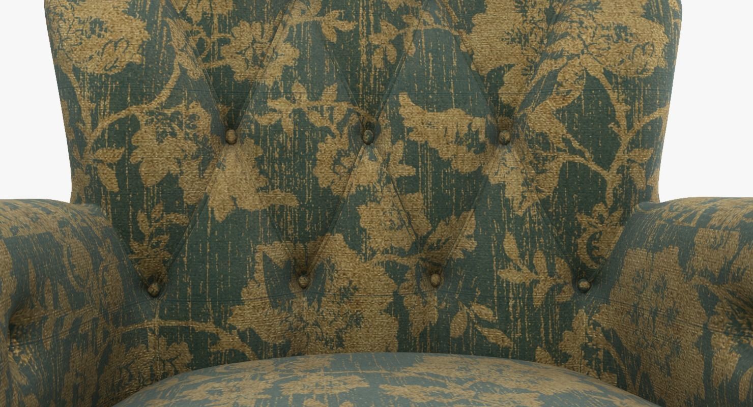 Wade Oakham Chair 3D model_9