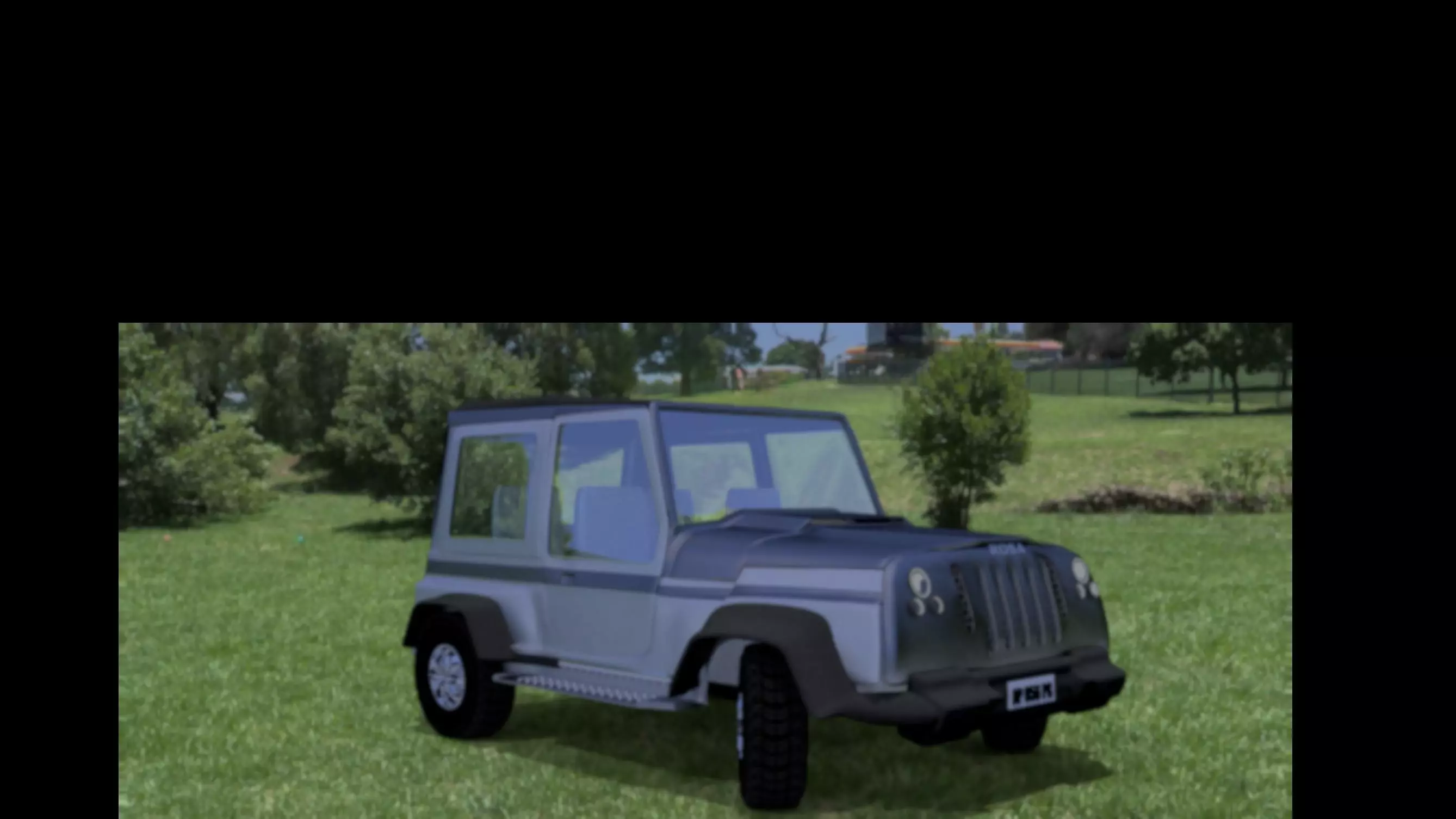 Jeep Wrangler-like 3d model inspired on Suzuki Vitara Santana 3D print model