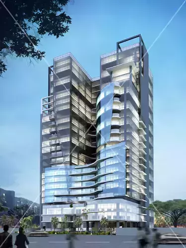 Exterior Commercial 3D model