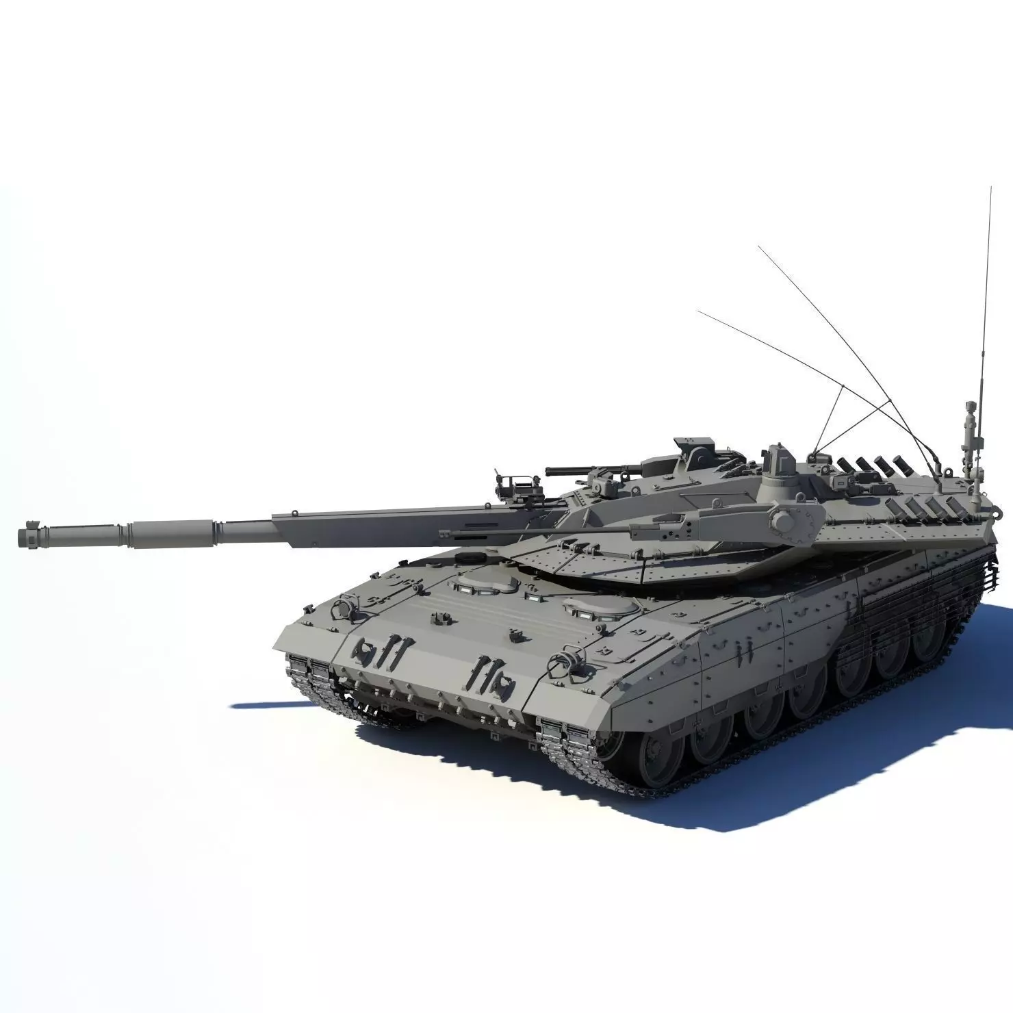 Armata T-14 Concept 3D model_0