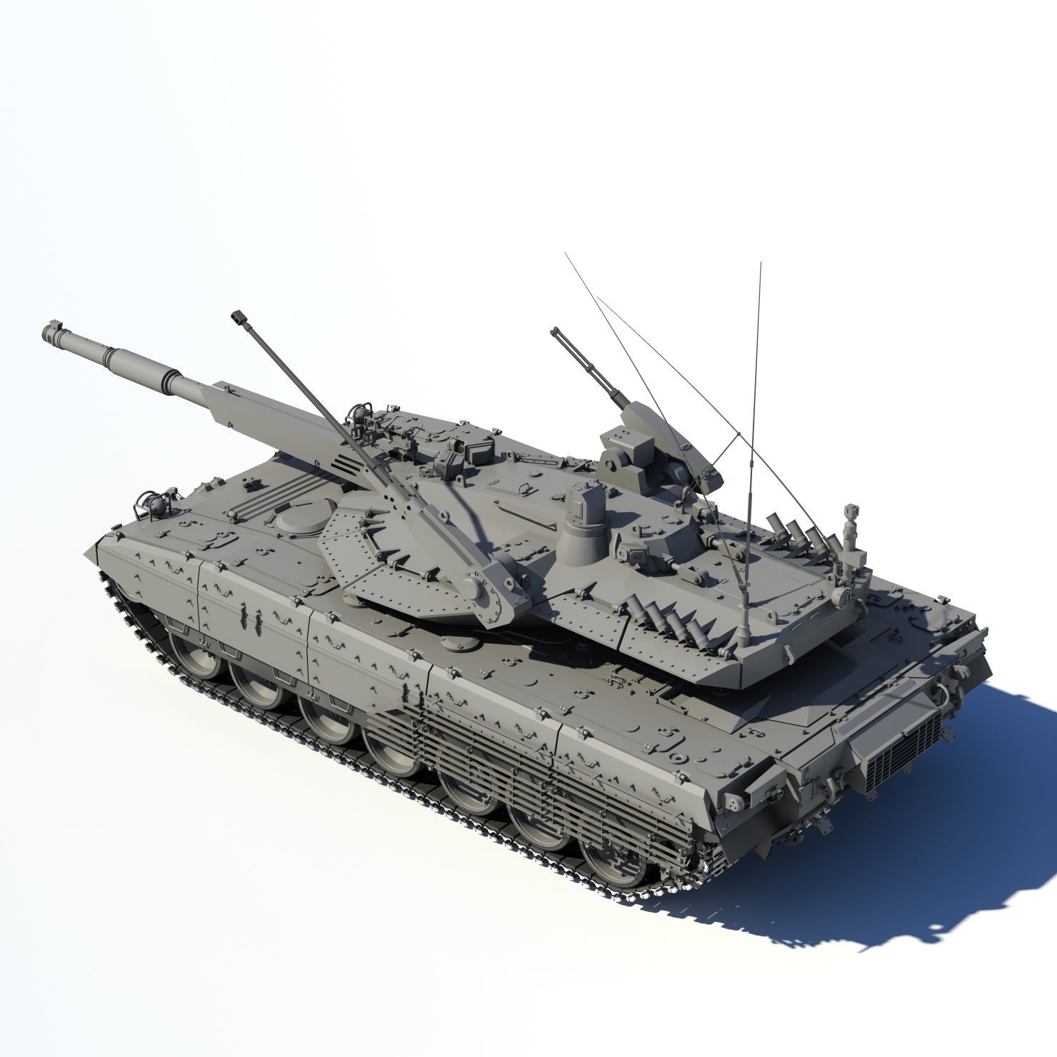 Armata T-14 Concept 3D model_10