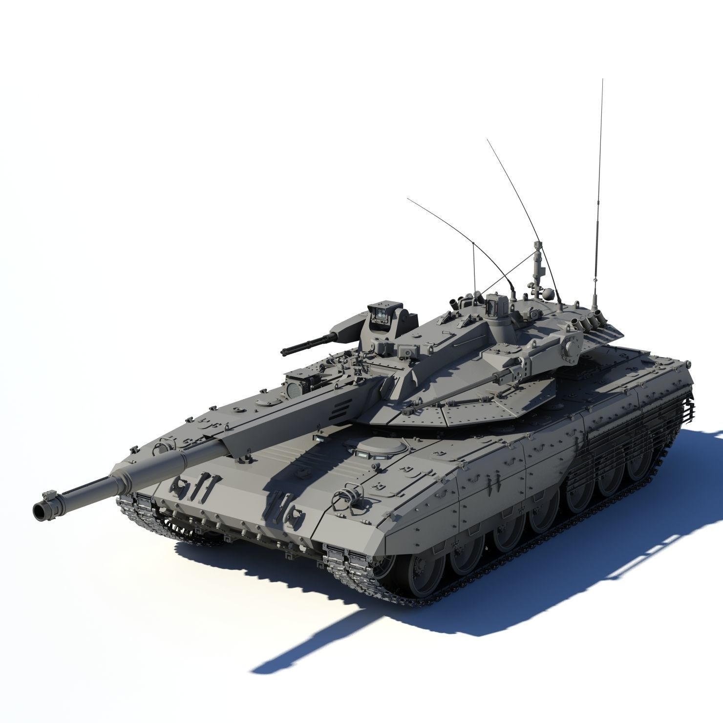 Armata T-14 Concept 3D model_9