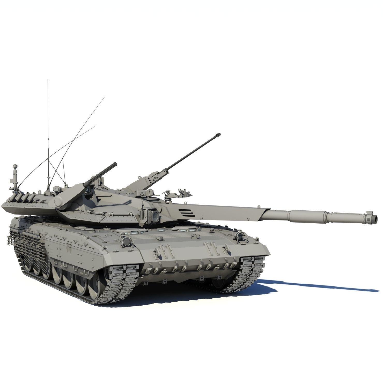 Armata T-14 Concept 3D model_5