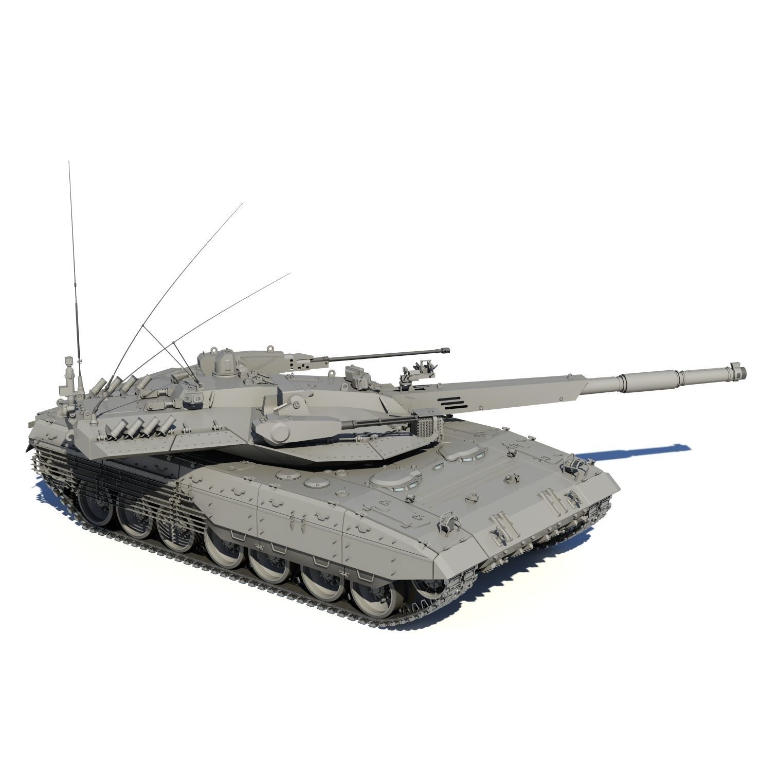Armata T-14 Concept 3D model_8