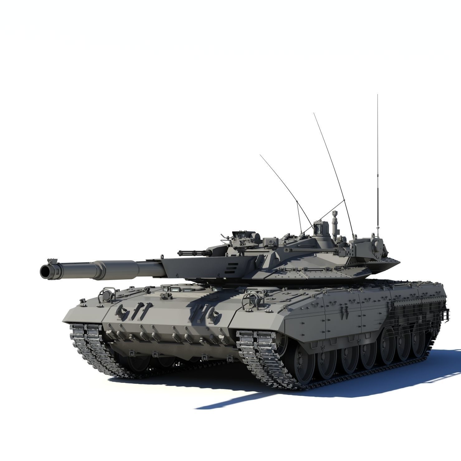 Armata T-14 Concept 3D model_3