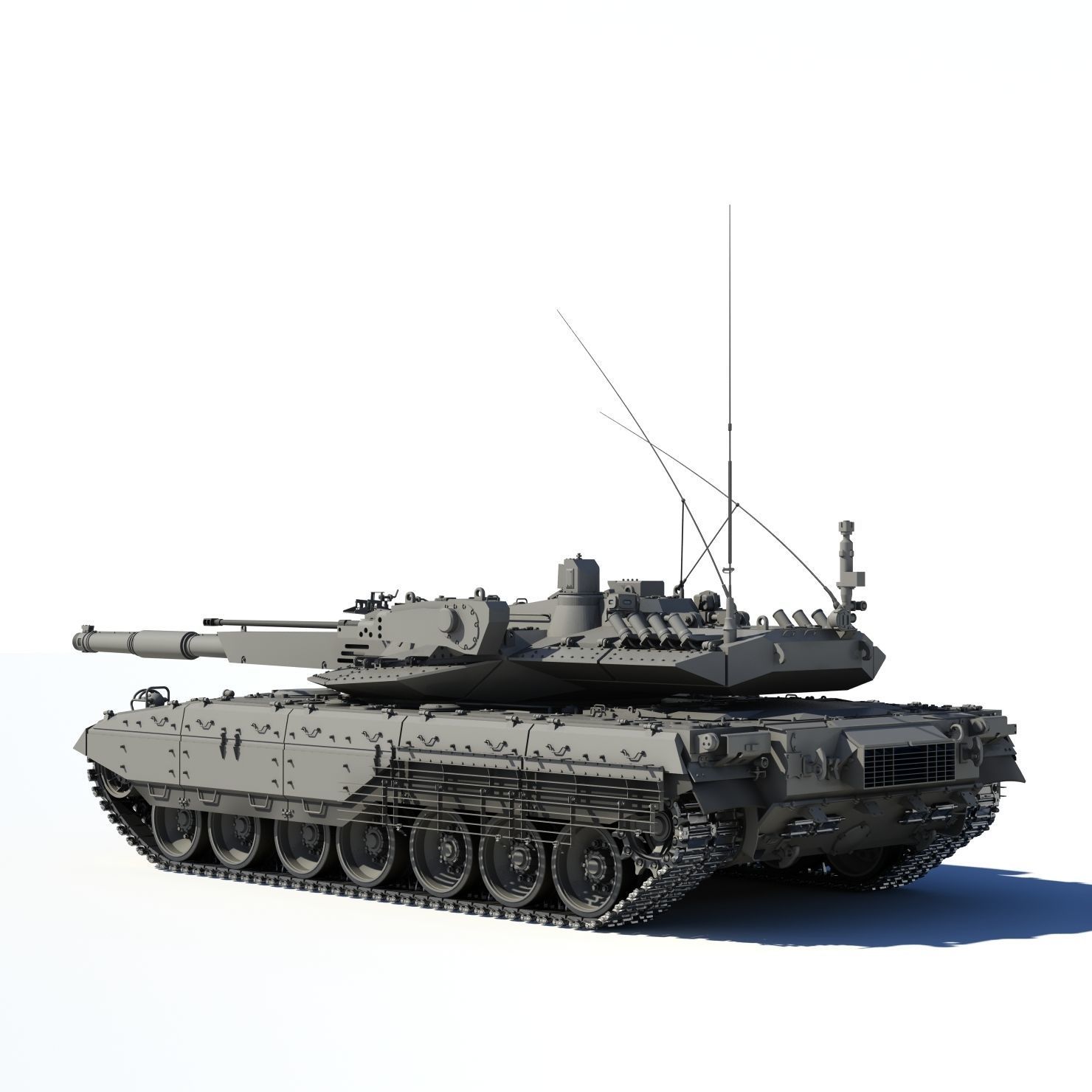 Armata T-14 Concept 3D model_6