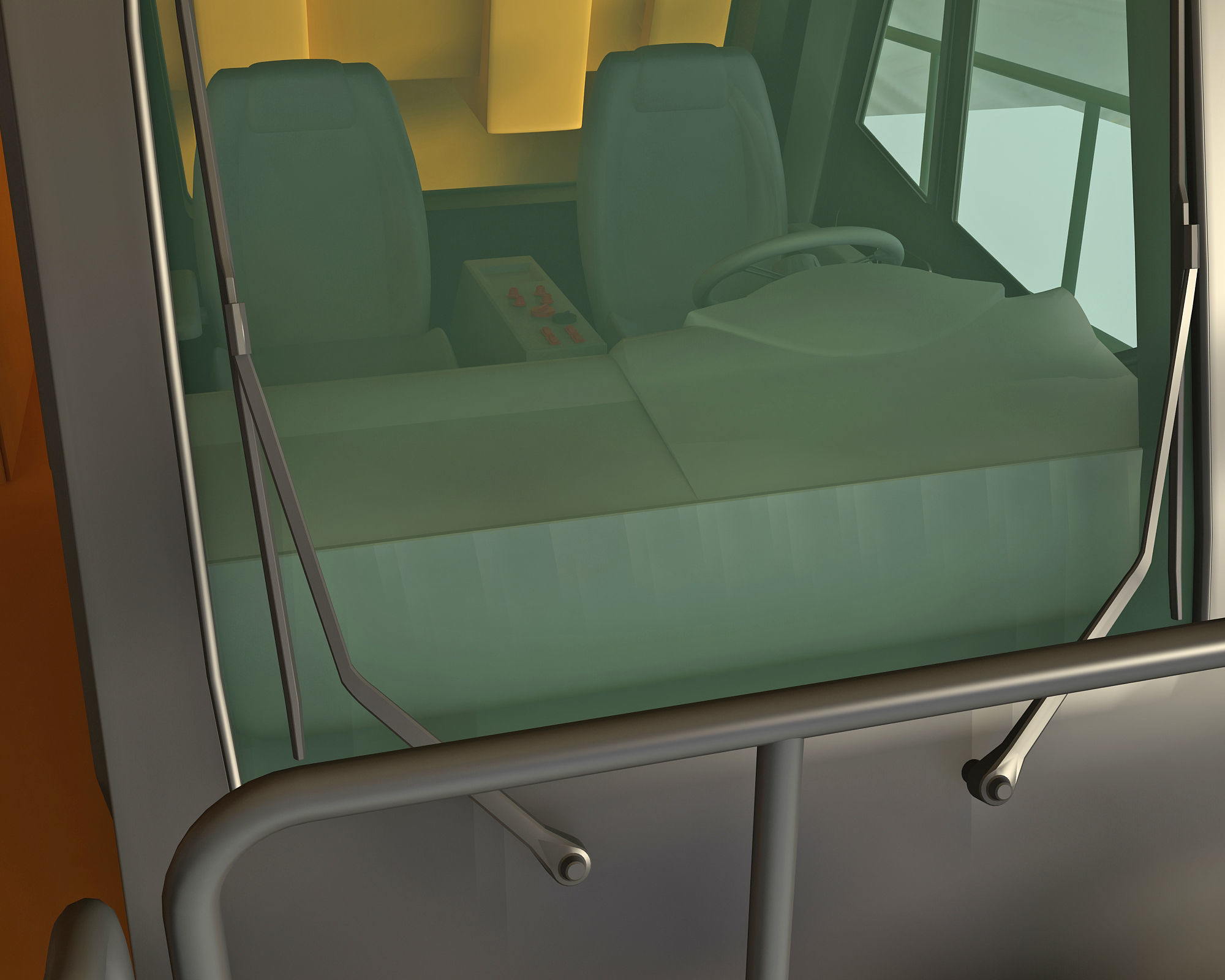 Mining Dump Truck 3D model_15