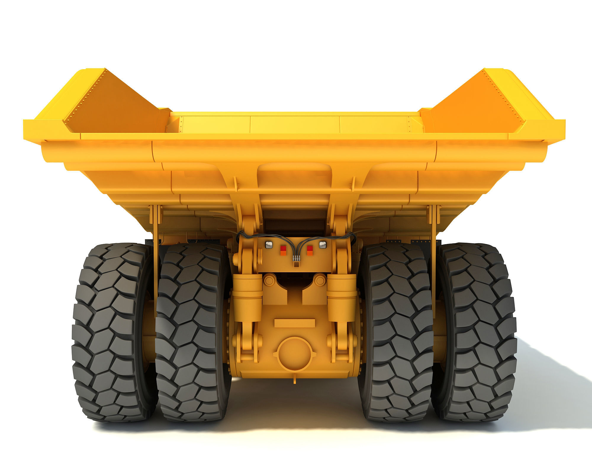 Mining Dump Truck 3D model_3
