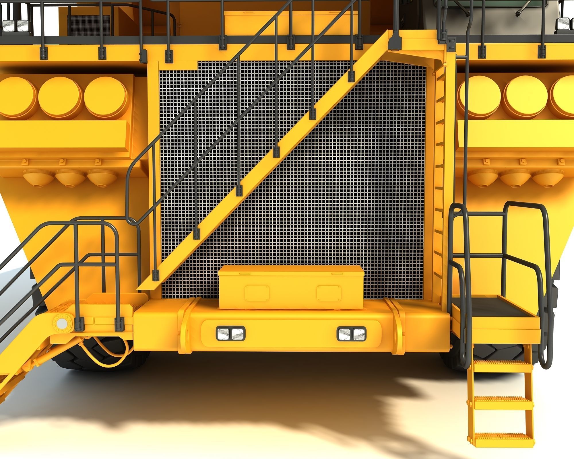 Mining Dump Truck 3D model_18
