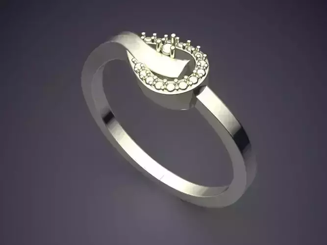 Curved Ring r-01