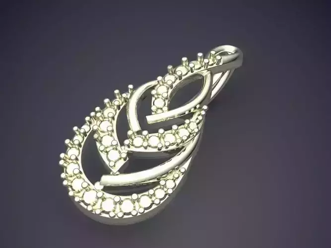 Drop Shape Pendant ps-384