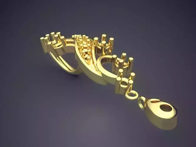 Detailed Pendant ps-381 3D print model