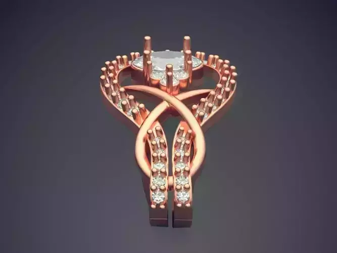 Pendant With Diamonds p-1814